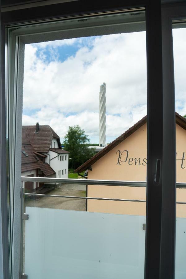 Pension Haas-Hotel Am Turm ロットヴァイル エクステリア 写真